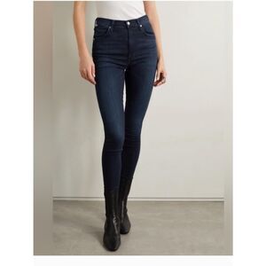 Citizens Of Humanity Dark Blue High-Rise Skinny Jeans Rocket Ankle size 25